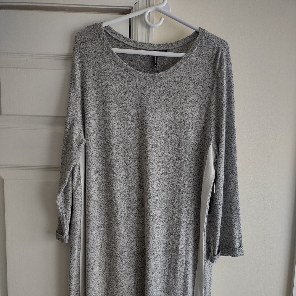 Tunic gray top
